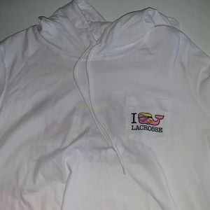 Vineyard Vines Lacrosse Hoddie Tshirt